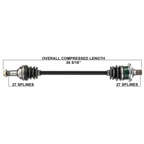 Tytaneum Rear Left Right CV Axle 813-0014
