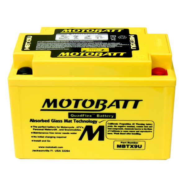MotoBatt AGM Battery 04-11 fits Suzuki LTZ 250 QuadSport 03-12 LTZ 400 QuadSport
