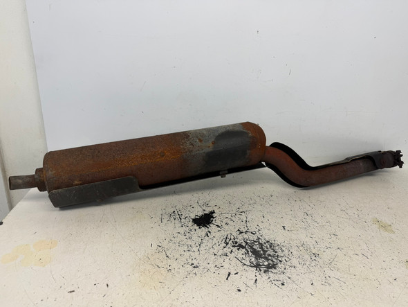 1999-2001 Yamaha YFM 600 Grizzly Exhaust Muffler and Heat Shields 5GT-14711-00-00