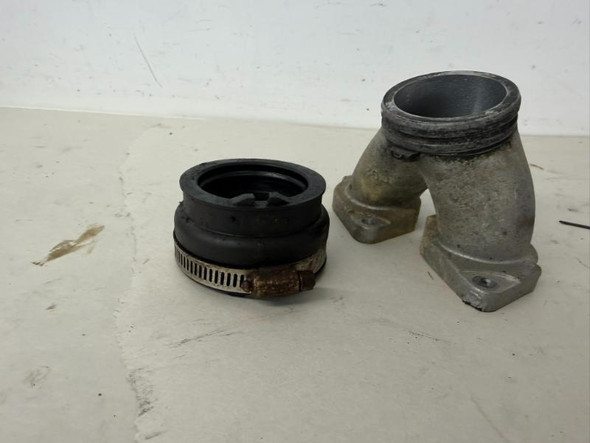 1999 Yamaha YFM 600 Grizzly Carburetor Manifold Intake Mount and Boot 1998-2000