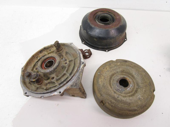 01 Honda TRX 350 FM Rancher Rear Brake Drum Plate Cover 43010-HN5-670 2000-2006
