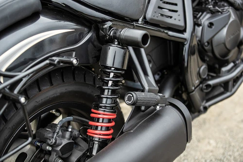 Slash Cut Passenger Pegs Footpegs Black Burly Brand B13-1205B