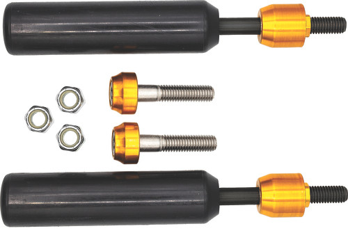 Gold Stainless Steel Aluminum Delrin Shock Mount Sliders Santoro Fabworx SF50003
