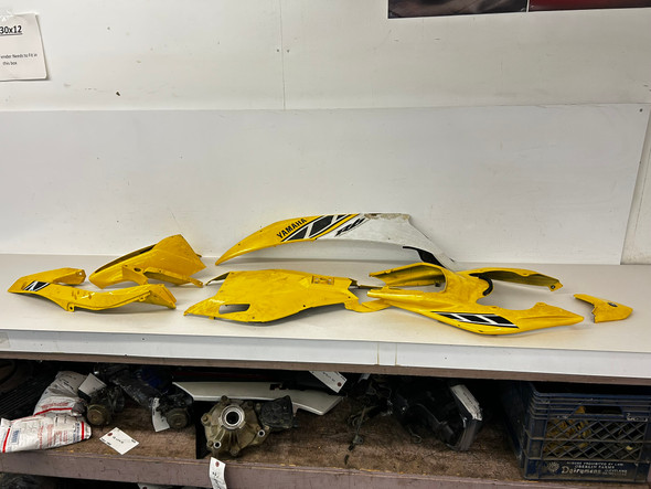 06 Yamaha R6 R6SP 50th Anniversary Misc Left Side Fairing and Bodywork OEM