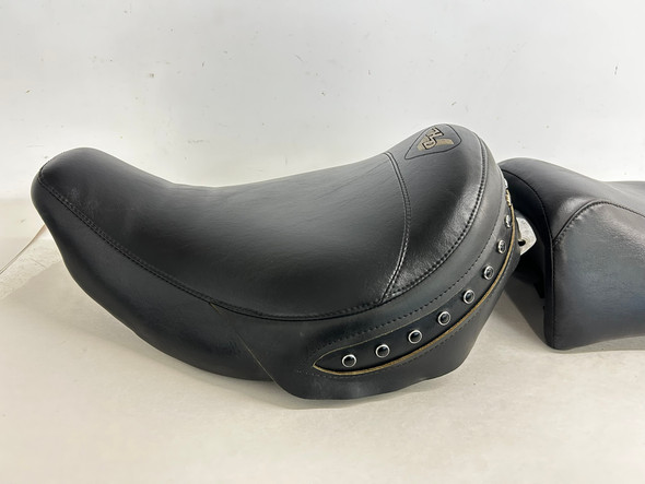 1997-2007 Harley Davidson FLHR Road King Studded Front Rear  Seat