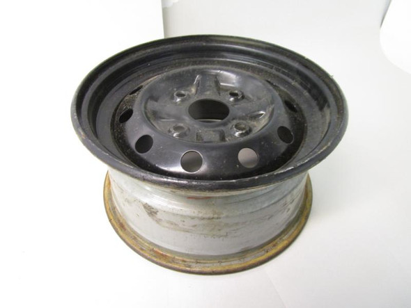 02 Suzuki LTF 400F Eiger Manual Front Wheel Rim 12x6 #1 55310-38F30-291 2002-26