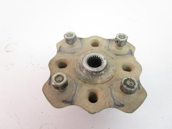 02 Suzuki LTF 400F Eiger Manual Rear Wheel Hub #1 54110-38F20 2002-2007