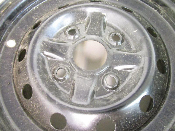 02 Suzuki LTF 400F Eiger Manual Front Wheel Rim 12x6 #2 55310-38F30-291 2002-26