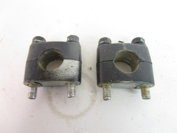 85 Suzuki DS 80 DS80 Handlebar Bar Clamps 56211-13620-126 1985-1995