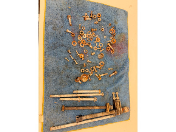 1972 Kawasaki F6 Enduro 125 Miscellaneous Body Hardware