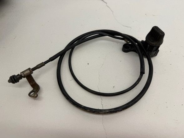 1998 Kawasaki KEF 300 Lakota OEM Reverse Cable and Mount 1995-2003