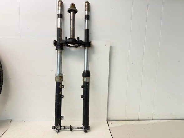 1971-1973 Kawasaki F6 Enduro 125 OEM Front Triple Tree Fork Suspension 44001-086