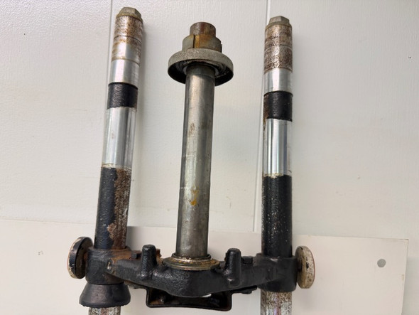 1971-1973 Kawasaki F6 Enduro 125 OEM Front Triple Tree Fork Suspension 44001-086