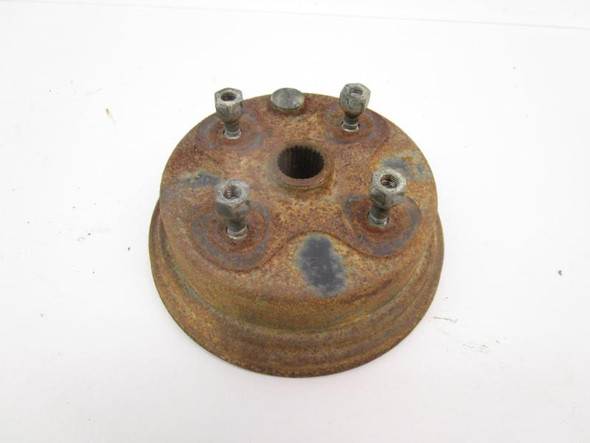 98 Yamaha YFM 350 Big Bear 4x4 Front Wheel Hub Drum #1 3HN-25111-02-00 1989-1998