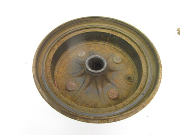 98 Yamaha YFM 350 Big Bear 4x4 Front Wheel Hub Drum #2 3HN-25111-02-00 1989-1998