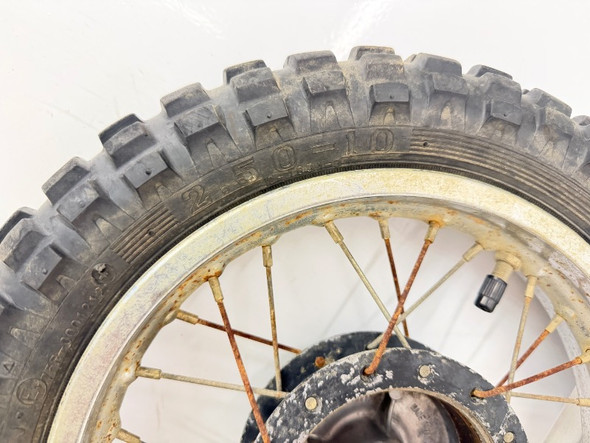 1983-2006 Suzuki JR 50 Front Wheel Rim Tire 10x1.40 55311-04410