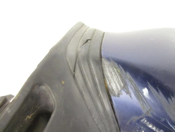 1988-2000 Honda GL 1500 Goldwing Left Side Mirror Blue