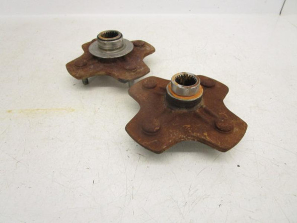 03 Honda TRX 500 FA Rubicon Left Right Rear Wheel Hub 2001-2004