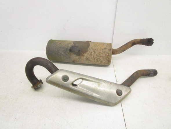 06 Suzuki LTZ 250 Exhaust Pipe Muffler 14310-21G00 2004-2009