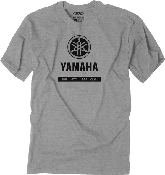 Factory Effex Yamaha Alpha Short Sleeve Shirt Gray