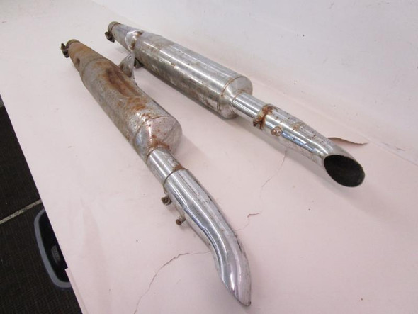 86 Suzuki GV 1400 Cavalcade Exhaust Muffler Silencers