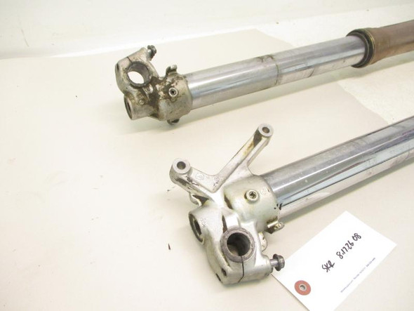 06 Kawasaki KX 450F KXF 450 Front End Forks Upper Lower Triple Tree Clamp 2006
