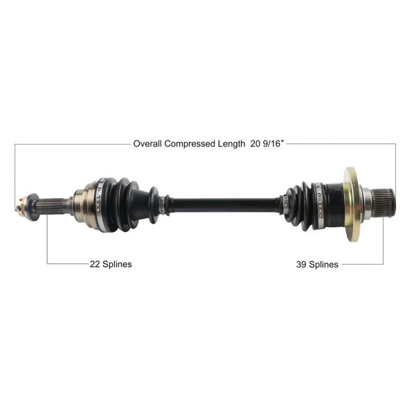 Tytaneum Rear Left Right CV Axle SUZ-7008