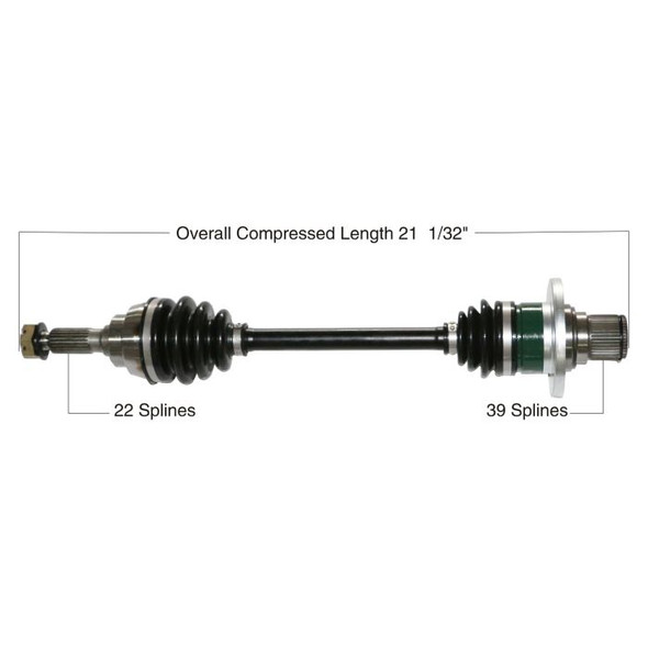 Tytaneum Rear Left Right CV Axle 813-0187