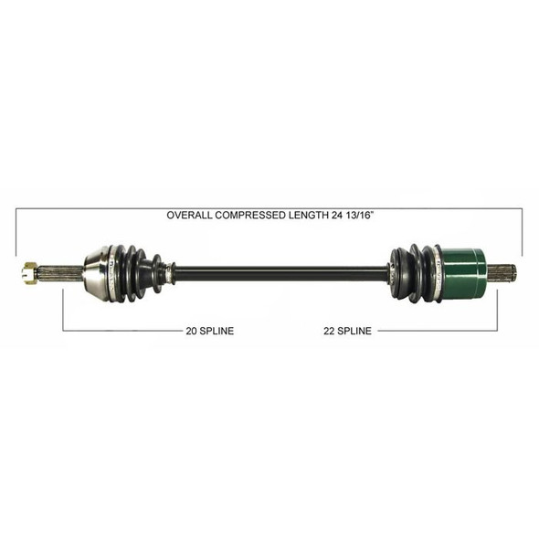 Tytaneum Front Left Right CV Axle 813-0149