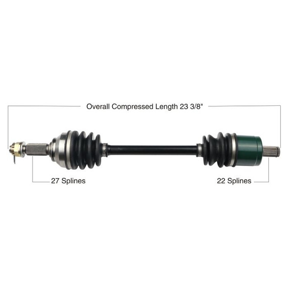 Tytaneum Front Right CV Axle 813-0093