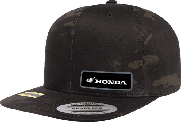 FX Honda Snapback Hat Camo Black 27-86304