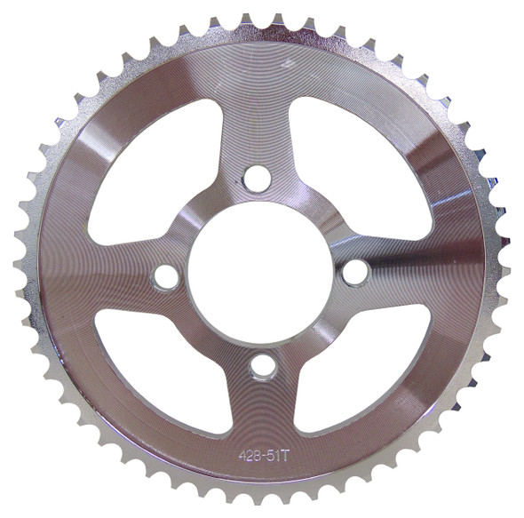 CRU Wonder Wheel Replacement Rear Sprocket 428-51T Suzuki DRZ125 with 14" Rim