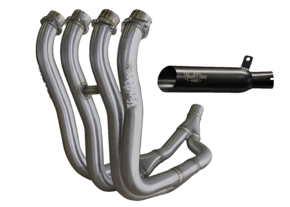 Voodoo Black Shorty 4-into-1 Full Exhaust System VEFSGSXR671K1B