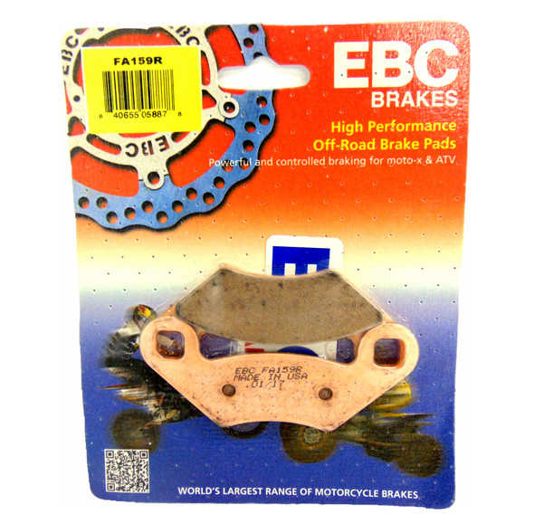 EBC Brake Pads Front fits Polaris 2000-02 Magnum 325 2003-06 Magnum 330 2x4 4x4
