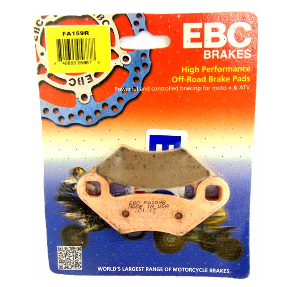 EBC BrakePad Front for Polaris 03-05 Sportsman 600 4x4 02-07 Sportsman 700 4x4