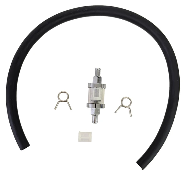 Inline 5/16 Fuel Filter Glass Line for Honda CBR600F 1 2 3 VF 1100s Sabre CB400F