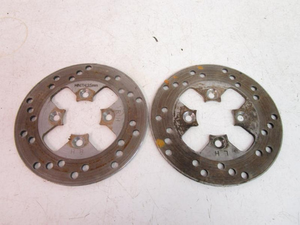 00 Can Am DS 650 Front Brake Rotors 4.05mm 705600042 2000-2007