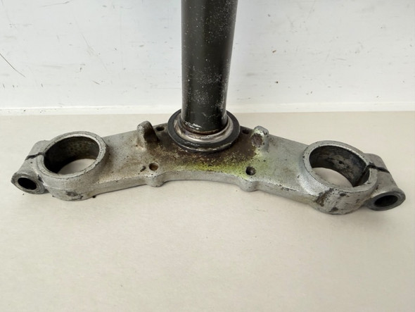 1984 Kawasaki KX 60 OEM Steering Stem Upper Lower Triple Clamp Tree 1983-1988
