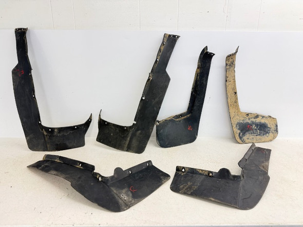 1994-2000 Yamaha YFB 250 Timberwolf 4x4 4wd Oem Fender Flap Set 4BD-21560-00-00