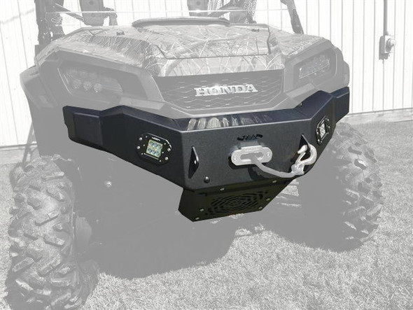 EMP Front Brush Guard and Winch Mount Lights for Honda Pioneer 1000 1000-5 16-26