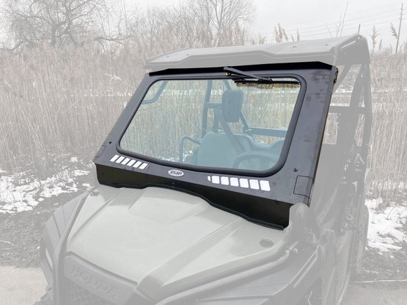 EMP DOT Glass Windshield with Vents for Honda Pioneer 500 520 15-26