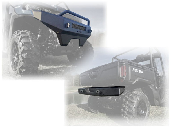 EMP Front Bumper Brush Guard Rear Bumper for Defender HD5 HD7 HD8 HD9 HD10 17-26