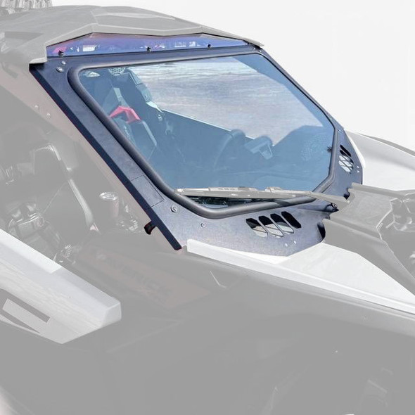 EMP DOT Glass Windshield Vents Manual Wipers for Maverick X3 X3 Max 2017-2026