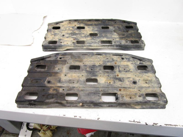 98 Polaris Scrambler 400 Left Right Foot Rests Boards 1040691-067 1998-2001