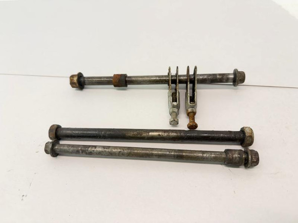 1987 Kawasaki KDX 80 Front Rear Axles and Swing Arm Pivot Bolt 1985-1988