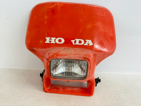 1983-1986 Honda XR 200 R OEM Headlight Shroud Stanley Headlight 613A0-KF0-000ZA
