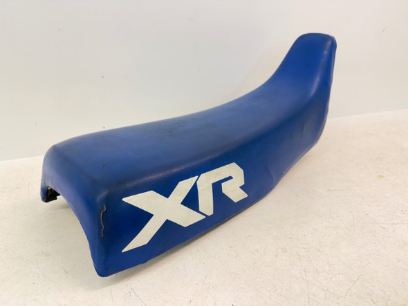 1985 Honda XR 200 R 4 Valve OEM Saddle Seat Cover and Pan 77200-KK0-770
