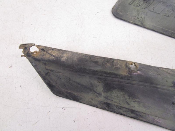 87 Yamaha YFM 350 Big Bear Rear Fender Mud Flaps 2HR-21621-00-00 1987-1999