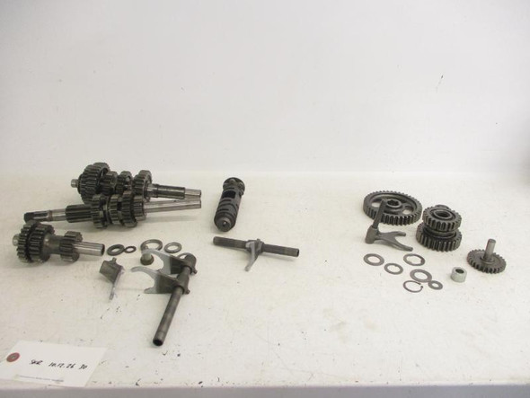 98 Suzuki LTF 500F Quadrunner used Transmission with Sub Trans 1998-2002