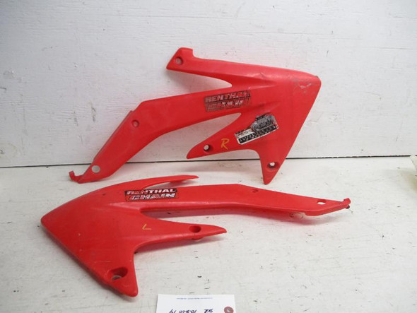 07 Honda CRF 450 X 450X Left Right Radiator Shroud Cover 19071-MEY-A10ZA 2007